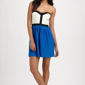 Parker Strapless Dress Size S
